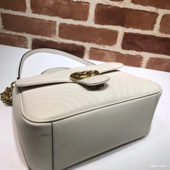 Hyper Peter GG GUCCI Bag Top Handle Small Marmont 0806